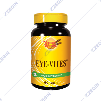 natural wealth eye-vites food supplement 60 tablets vitamini za oci