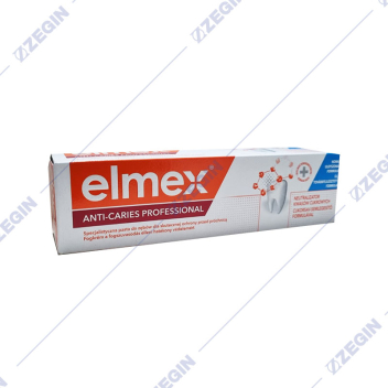 ELMEX ANTI CARIES PROFESSIONAL toothpaste pasta za zabi protiv karies 75 ml