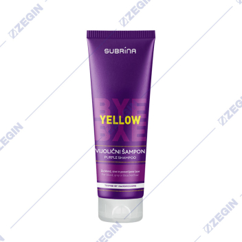 SUBRINA Yellow purple shampoo sampon zolt violetov