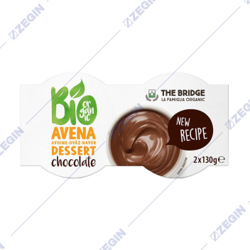 The Bridge Bio organic avena dessert chocolate 2x130g ovesen desert od cokolada