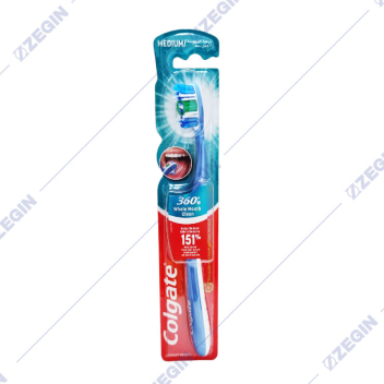 colgate toothbrush 360 whole mouth clean medium cetka za zabi