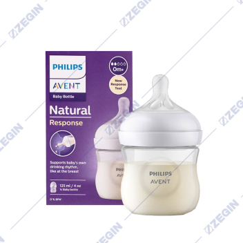 AVENT  Natural Response Baby Bottles 125 ml SCY900-01, 0m+ plasticno sise za bebe