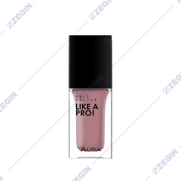 AURA Like A Pro! Nail Polish 114 Rose Dawn Shimmer 9.5 ml rozova bleskava boja lak za nokti