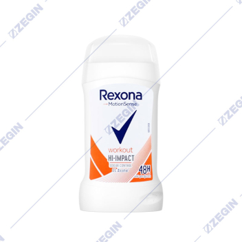 Rexona Motion Sense Workout Hi-Impact 40g stik dezodorans, antiperspirant