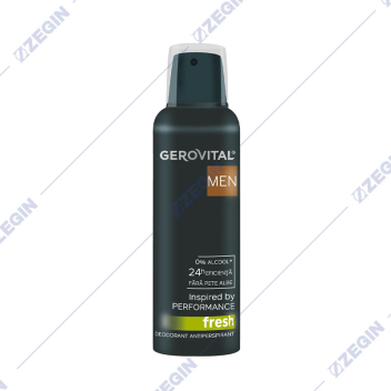 Gerovital Men Fresh Deodorant Antiperspirant