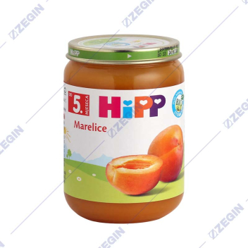 HIPP HR4323 Apricots- marelice 190g  bebeska kasa od kajsii